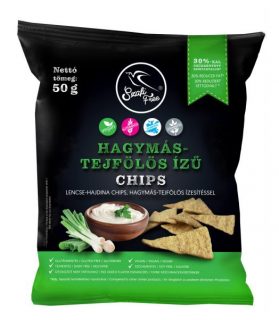Szafi Free gluténmentes HAGYMÁS-TEJFÖLÖS ízű chips 50g