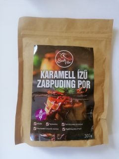 Szafi free karamell ízű gluténmentes zabpuding por 300g