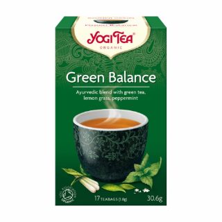 Yogi bio zöld egyensúly tea 17 db