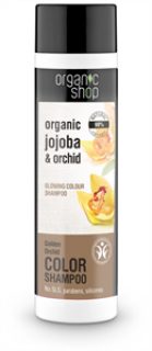 Organic shop bio arany orchidea színkiemelkedő sampon 280ml