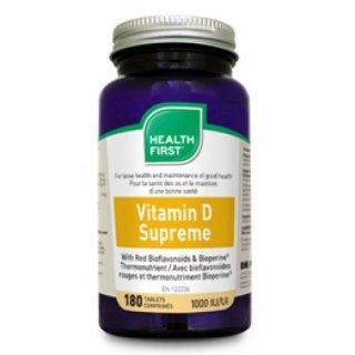 Health first d3-vitamin 25 mcg/1000ne 180db