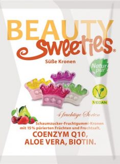 Beauty sweeties vegán gluténmentes gumicukor KORONA 125g