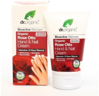 Dr. Organic bio rózsa kéz-és körömápoló 125ml