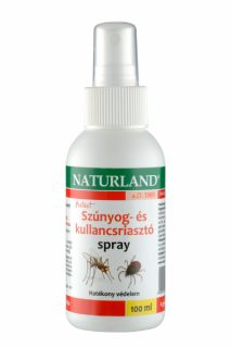 Naturland szúnyogriasztó és kullancsriasztó spray 100ml