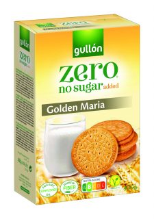 Gullón ZERO GOLDEN MARIA hozzáadott cukormentes keksz 400g
