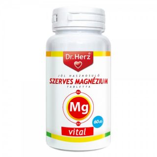 DR Herz Szerves Magnézium + B6 + D3 60 db tabletta