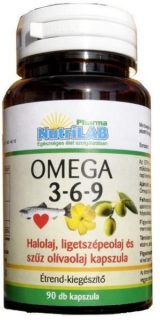 Nutrilab omega-3-6-9 500 mg 90db