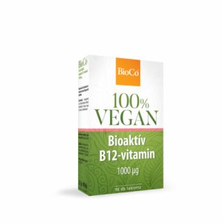 Bioco VEGÁN bioaktív b12-vitamin tabletta 90db