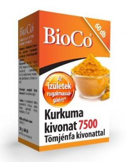 Bioco kurkuma kivonat 7500 kapszula 60db