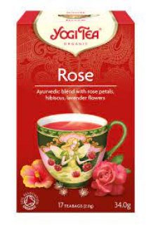 Yogi bio rózsa tea 17 db