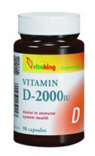 VitaKing D-2000 vitamin kapszula 90db