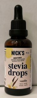 Nick's stevia cseppek VANÍLIA 50ml