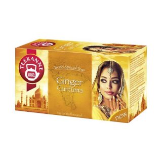 Teekanne Ginger curcuma gyömbéres-kurkuma tea 35g 20 filter