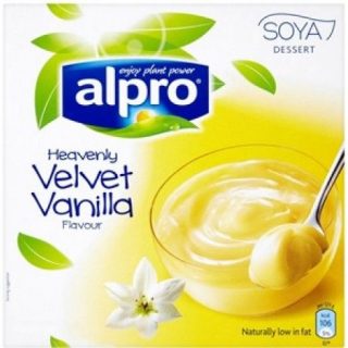 Alpro gluténmentes szójadesszert vanília 125g