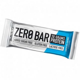 Biotech Zero bar CSOKIS-KÓKUSZOS gluténmentes protein szelet 50g