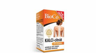 Bioco kalci-citrát+d3-vitamin filmtabletta 90db