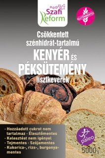 GASZTRO - Szafi reform fitt gluténmentes kenyér és péksütemény lisztkeverék (2x2500g) 5000g