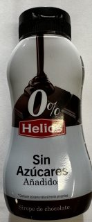 Helios csokoládés szirup édesítőszerekkel 270g