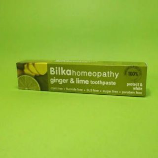 Bilka homeopátiás fogkrém gyömbér-lime fehérítő 75ml