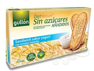 Gullón joghurtos szendvics keksz 220g