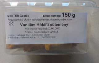 Mester Család vaníliás hókifli 150g (OÉTI:11855/2012)