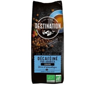 DESTINATION 250 KOFFEINMENTES prémium bio szemes kávé - 100% ARABICA 250g