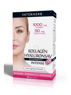 Interherb kollagén - hyaluronsav intense tabletta 30 db