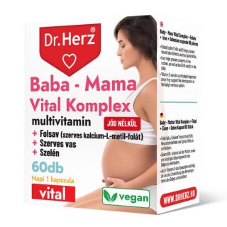 DR Herz Baba-Mama Vital Komplex 60 db kapszula