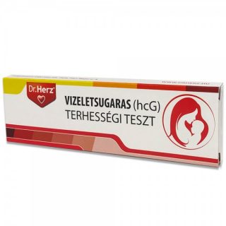 DR Herz Vizeletsugaras (10 mIU/ml hcG) terhességi teszt