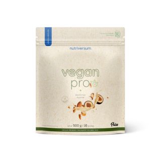 Nutriversum VEGAN PEA&RICE - Borsó és Rizs Protein  MARCIPÁN ízű  500g