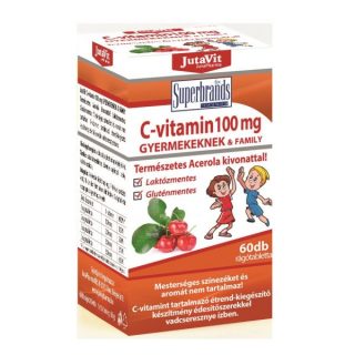 Jutavit c-vitamin 100 mg gyermekeknek 60db