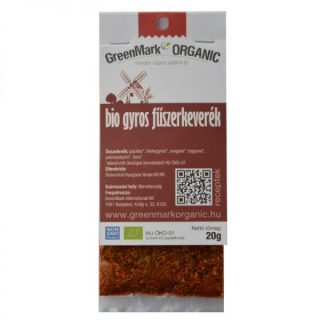 Gyros bio fűszerkeverék 20g - Greenmark