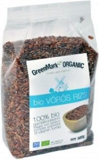 Greenmark bio vörös rizs 500g