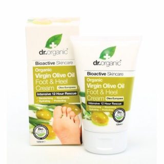 Dr. Organic bio oliva láb és sarokápoló 125ml