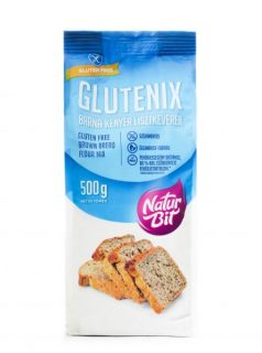 Glutenix kenyérvarázs PKU gluténmentes barna kenyér liszt sütőkeverék 500g (OÉTI:1753/2007)