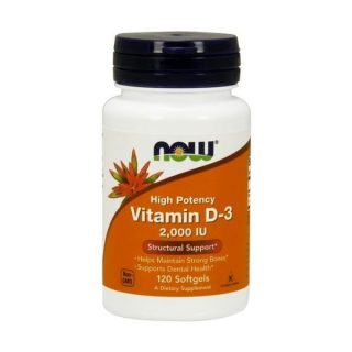 Now d-3 vitamin kapszula 2000 iu 120db