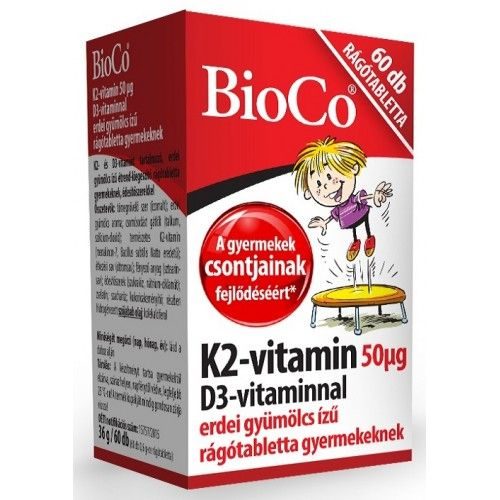 Bioco K2-vitamin 50 mikrogramm 90 db