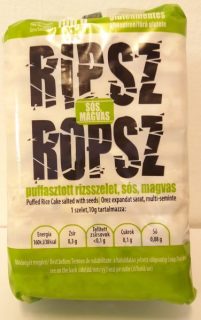 RIPSZ-ROPSZ puffasztott rizs sokmagvas 100g