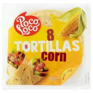 Poco Loco kukoricás lágy tortilla 320g