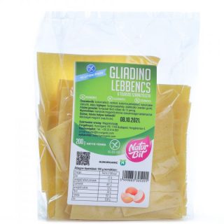 Gliadino LEBBENCS LASAGNE gluténmentes tészta 200g (OÉTI:11905/2012)