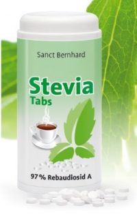 Sanct Bernhard Stevia-Tabletta 97% Rebaudiosid A 600db