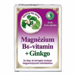 Dr. Chen magnézium b6-vitamin + ginkgo tabletta 30db