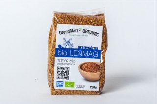Greenmark bio lenmag aranysárga 250g