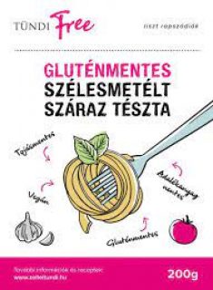 Tündi free gluténmentes tészta SZÉLESMETÉLT 200g