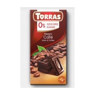 Torras Kávés Étcsokoládé Dark&Coffee 75g