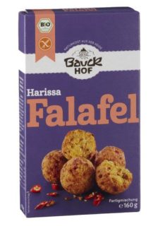 Bauck Hof gluténmentes HARISSA FALAFEL 160g