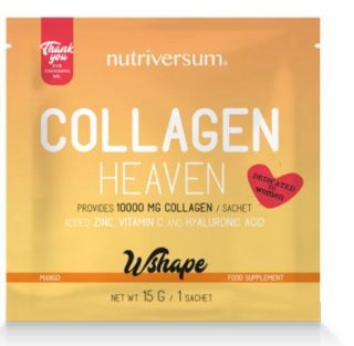 Nutriversum Collagen Heaven MANGÓ ízű gluténmentes kollagén italpor (1 adag) 15g