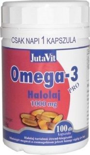 Jutavit omega-3 halolaj kapszula 100 db