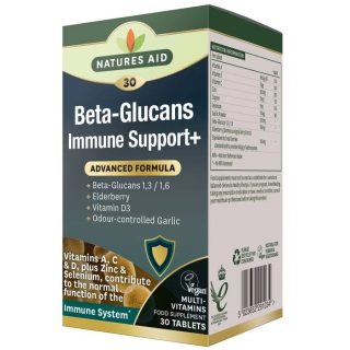 Natures Aid Béta-glükán tabletta 30 db
