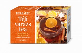 Herbária téli varázs NARANCS-FAHÉJ ízű tea 20 filter